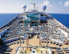 cruise ship deck
